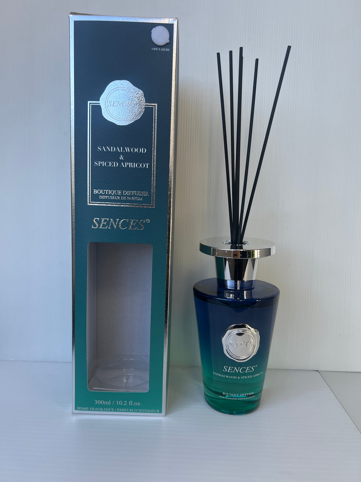 Sences Sandalwood & Spiced Apricot 300ml Diffuser