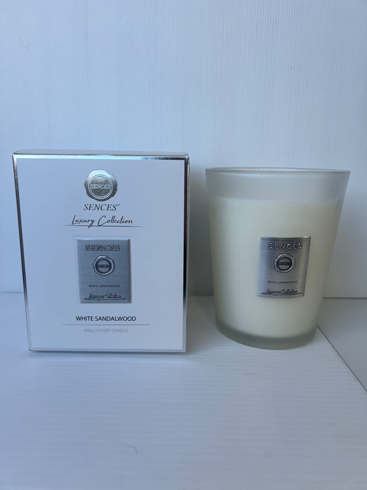 Sences White Sandalwood 900g Luxury Collection Candle