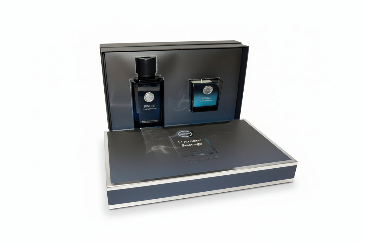 Sences L'Amour Sauvage Luxury Candle & Diffuser Gift Set