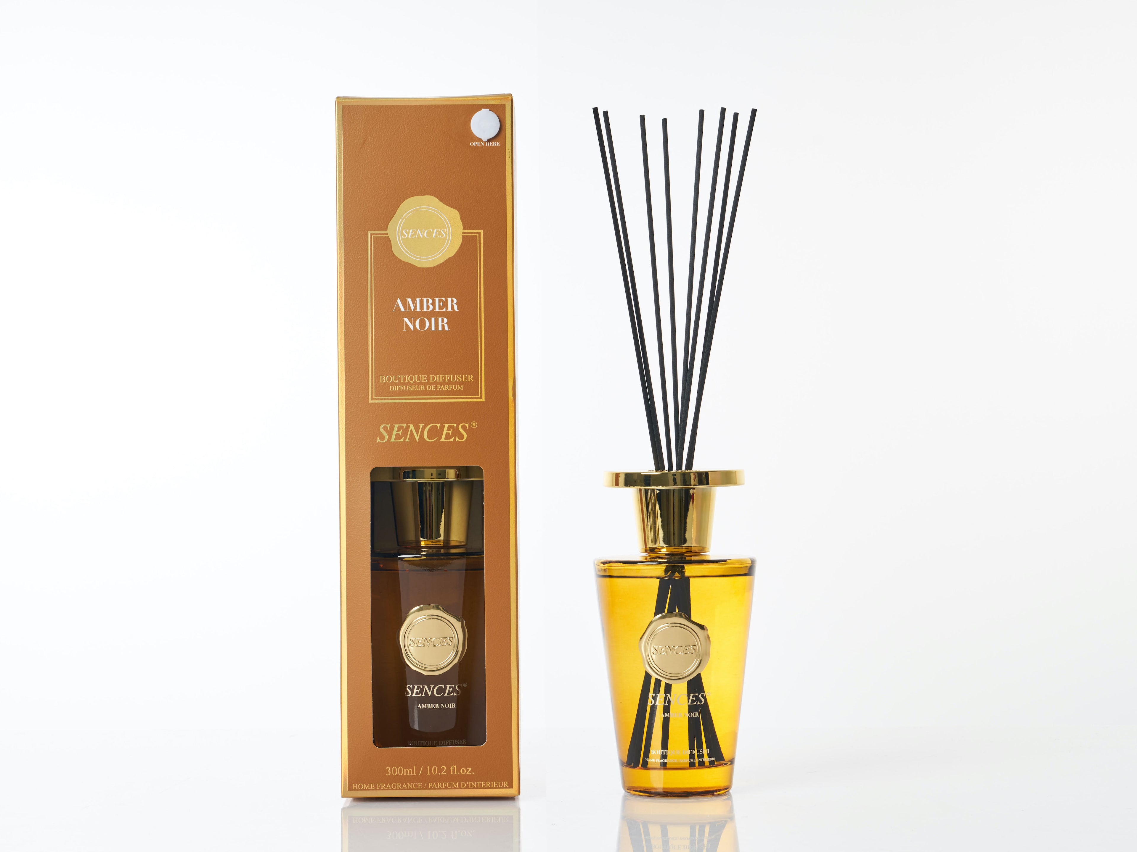 Sences Amber Noir 300ml Diffuser