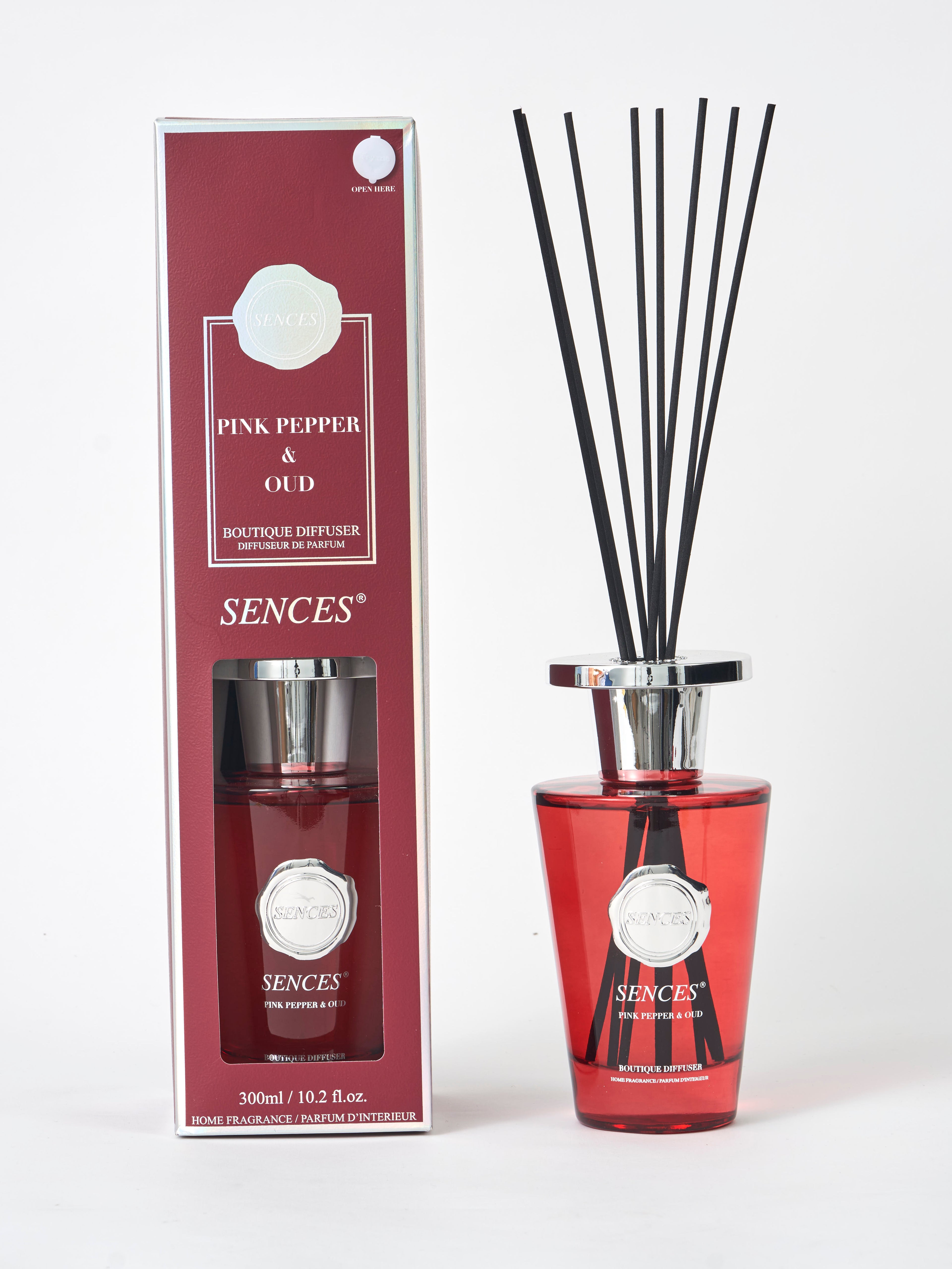 Sences Pink Pepper & Oud 300ml Diffuser