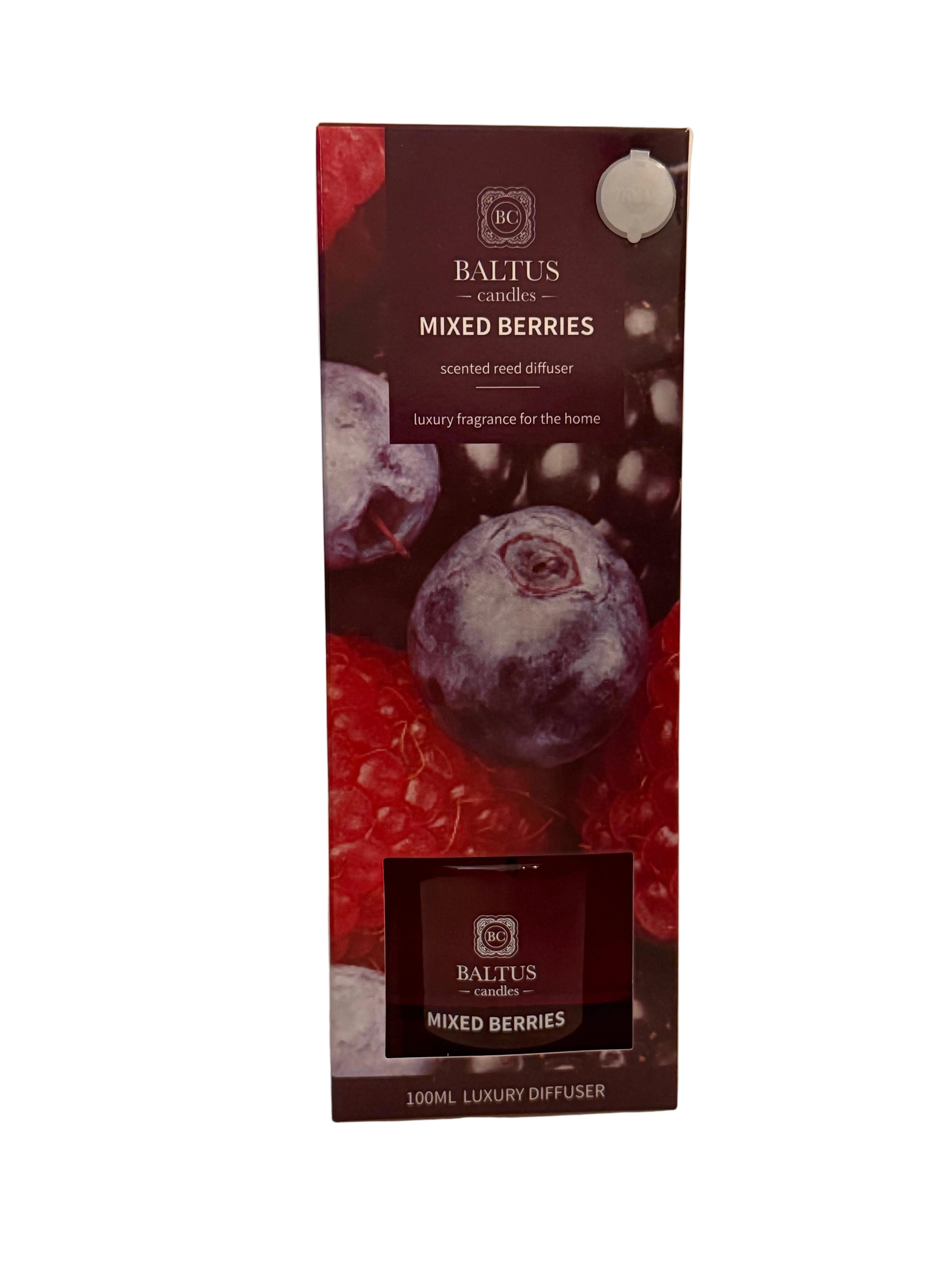 Baltus Luxury Mixed Berries 100ml Reed Diffuser
