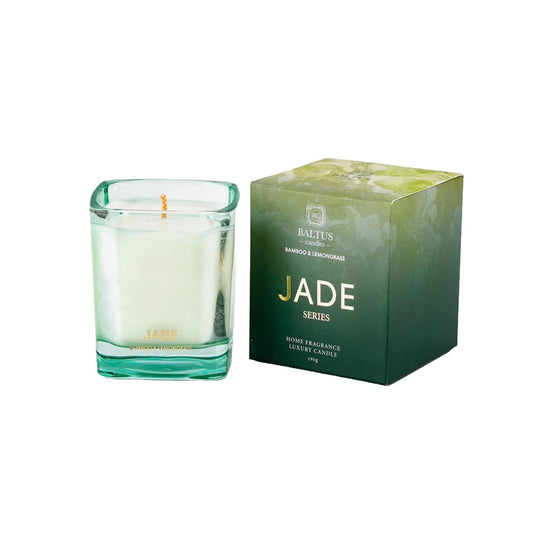 Jade Series Bamboo & Lemongrass 190g Luxury Candle